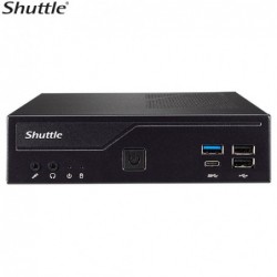 Shuttle DH610 Slim Mini PC 1L Barebone-Intel 12th/13th...