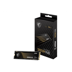 MSI 2TB M480 PCIe 4.0 NVMe M.2 SSD, Sequential Read up to...