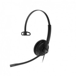 Yealink YHS34 Lite Mono Wired Headset with QD to RJ Port,...