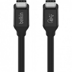 Belkin USB4 USB-C to USB-C Cable (0.8M/2.6ft) -...