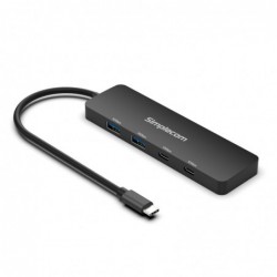 Simplecom CH392 USB 3.2 Gen2 USB-C 4-Port 10Gbps Hub (2x...