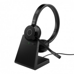 Jabra Evolve 65 TE Link390a UC Stereo Stand Bluetooth...