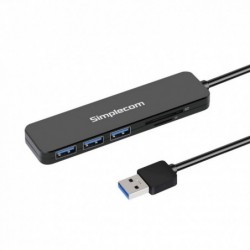 Simplecom CH365 SuperSpeed 3 Port USB 3.0 (USB 3.2 Gen 1)...