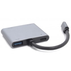 Oxhorn 4-in-1 USB-C to 2x HDMI 1xUSB3.0 1xUSB-C Charging...