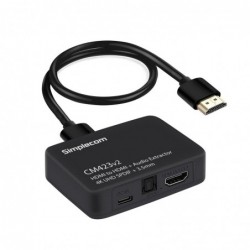 Simplecom CM423v2 HDMI Audio Extractor 4K HDMI to HDMI...