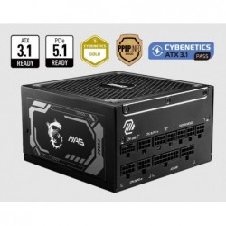 MSI MAG A1000GL PCIE5 ATX Power Supply Unit, 80 PLUS...