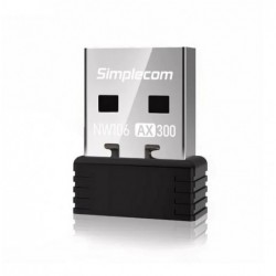 Simplecom NW106 AX300 2.4GHz Wi-Fi 6 USB Wireless Nano...