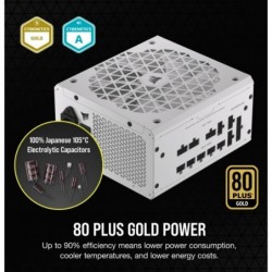 Corsair RMx Shift White Series, RM850x Shift White, 850...