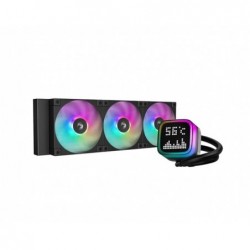 DeepCool LP360 Matrix Display Liquid Cooler, 360mm, High...