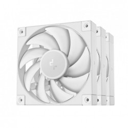 DeepCool FD12(3IN1) WH 120mm Case Fans, 4-pin PWM,...