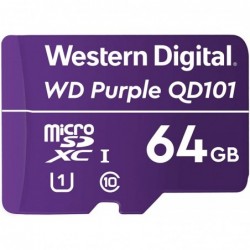 Western Digital WD Purple 64GB MicroSDXC Card 24/7 -25°C...