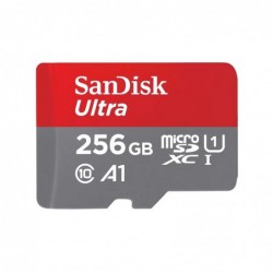 SanDisk Ultra 256GB microSD SDHC SDXC, 256 GB, 150 MB/S,...