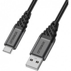 OtterBox USB-C to USB-A (2.0) Premium Cable (1M) - Black...