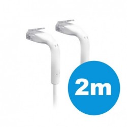 Ubiquiti UniFi Patch Cable Single Unit, 2m, White, End...
