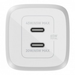 Belkin BoostCharge Pro Dual USB-C GaN Wall/Laptop Charger...
