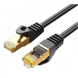 8Ware CAT7 Cable 2m - Black Color RJ45 Ethernet Network...