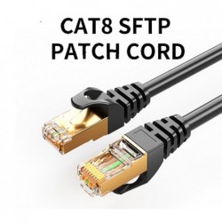 8Ware CAT8 Cable 2m - Grey Color RJ45 Ethernet Network...