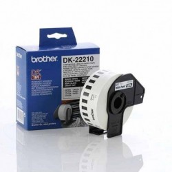 Brother White Cont. Paper Roll Direct Thermal Roll 2.9x...