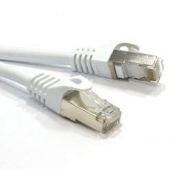 Astrotek CAT6A Shielded Cable 10m Grey/White Color 10GbE...