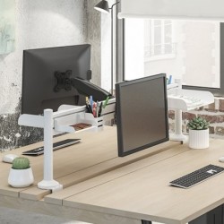 Brateck Slatwall Gas Spring Monitor Arm, Effortless...