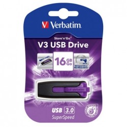 Verbatim 16GB V3 USB3.0 Violet Store'n'Go V3:...