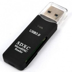 Astrotek USB 3.0 Card Reader for SD and Micro SD Black...