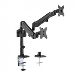 Brateck Dual Monitors Heavy-Duty Aluminum Gas Spring...