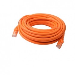 8Ware CAT6A Cable 10m - Orange Color RJ45 Ethernet...