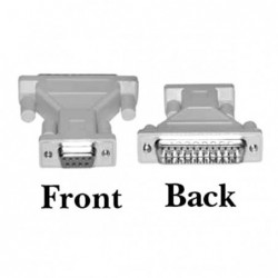 8Ware D-SUB DB 25-pin to DB 9-pin Male to Female Adapter...