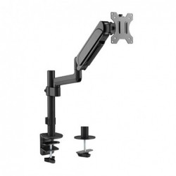 Brateck Single Monitor Pole-Mounted Gas Spring Monitor...