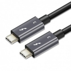 Astrotek 0.7m Thunderbolt 3 USB-C Data Sync Fast Charge...