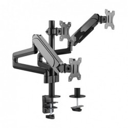 Brateck Triple Monitors Pole-Mounted Gas Spring Monitor...