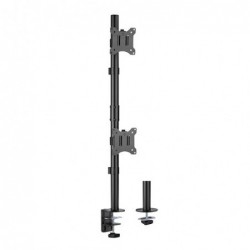 Brateck Vertical Pole Mount Dual-Screen Monitor Mount Fit...