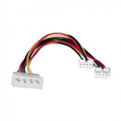 8Ware Molex Power Splitter Cable 20cm 2x3.5' to 1x5.25'...