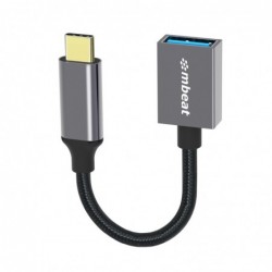 mbeat® Tough Link USB-C to USB 3.0 Adapter with Cable -...
