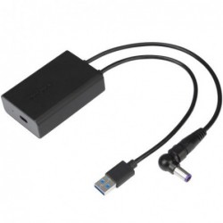 Targus USB-C USB-A DC Power Demultiplexer Adapter for...