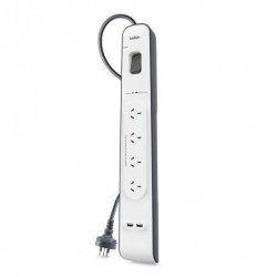 Belkin SurgePlus 4-Outlet 2-Meter Surge Protection Strip...