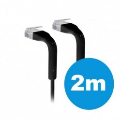 Ubiquiti UniFi Patch Cable Single Unit, 2m, Black, End...