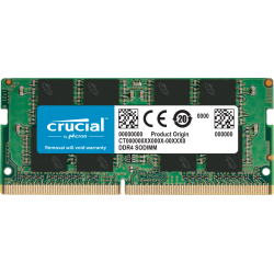 Crucial 8GB (1x8GB) DDR4 SODIMM 3200MHz CL22 1.2V...