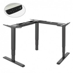 Brateck Triple Motor L-Shape Electric Sit-Stand Desk...