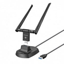 (LS)Simplecom NW811v2 AX1800 Dual Band WiFi 6 USB Adapter...