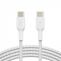 Belkin BoostCharge Braided USB-C to USB-C Cable (1M) -...