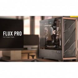 Antec FLUX PRO, E-ATX, Premium Walnut, Iunity Temperature...