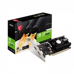 MSI nVidia GeForce GT 1030 4GD4 LP OC Video Card, PCI-e...