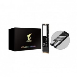 Gigabyte AORUS Gen4 7300 M2 SSD 2TB PCI-Express 4.0 x4,...