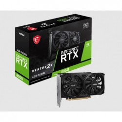 MSI nVidia Geforce RTX 3050 VENTUS 2X 6G OC Video Card,...