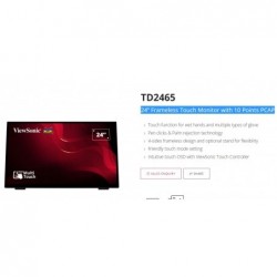 ViewSonic 24' TD2465 10 Points PCAP POS, Retail, Mining....