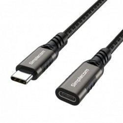 Simplecom CAU605 USB-C Male to Female Extension Cable USB...