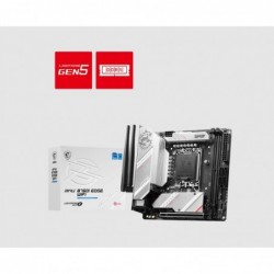 MSI MPG B760I EDGE WIFI Motherboard, 2x DDR5~128GB, 1x...