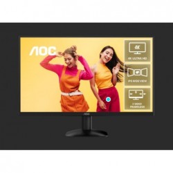 AOC 27' 4K 3840 x 2160 (UHD), IPS 60Hz, 4ms, HDR10,Low...